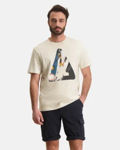 Polo'S En T-Shirts*Gaastra 100% Katoenen Mike T-Shirt