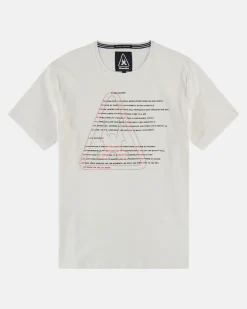 Polo'S En T-Shirts*Gaastra 100% Katoenen Warp T-Shirt
