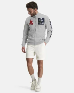Truien En Sweaters*Gaastra Costa Rica Br Full Zip Sweater