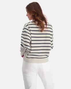 Truien En Sweaters*Gaastra De Boxy Nautische Kassy Gestreepte Trui