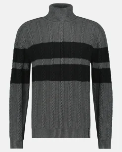Truien En Sweaters*Gaastra De Kabel Gebreide Move Over Roll Sweater