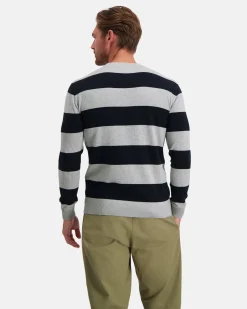 Truien En Sweaters*Gaastra De Tijdloze Gebreide Yarn-Dyed Binnacle Sweater