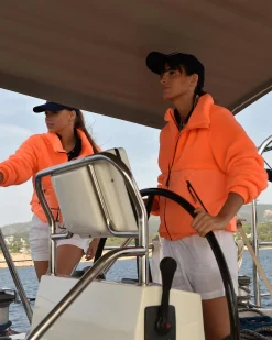 Fleece & Softshell*Gaastra Fabric-Mix Fleece Jacket Laser