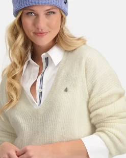Truien En Sweaters*Gaastra Gemeleerde Mohair Blend Trui Passion