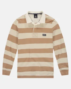 Polo'S En T-Shirts*Gaastra Gestreepte Rugby Shirt Soap