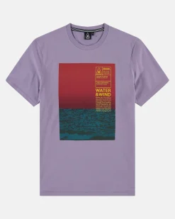 Polo'S En T-Shirts*Gaastra Het100% Cotton Wyatt T-Shirt