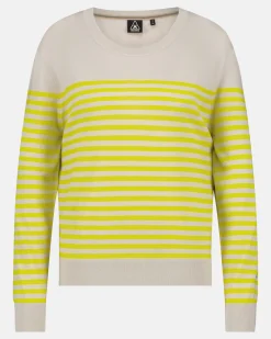Truien En Sweaters*Gaastra Luxueuze 100% Merino Smerlada Gestreepte Blouse