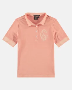 Polo'S En T-Shirts*Gaastra Monica Polo Met Geweven Kraag