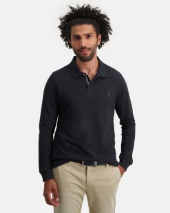 Polo'S En T-Shirts*Gaastra Poloshirt Spokane Met Lange Mouwen