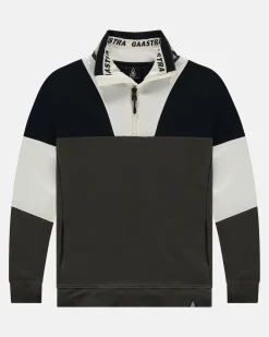 Truien En Sweaters*Gaastra Retro Trui Upstream Met Color Blocking