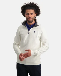 Truien En Sweaters*Gaastra Sea Mist Trui Van Katoen Keperstof