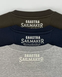 Truien En Sweaters*Gaastra Sportieve Trui Mangrove
