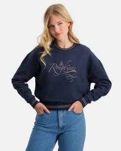 Truien En Sweaters*Gaastra Trui Equator Met Glitter Branding