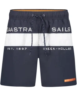 Zwemkleding*Gaastra Zwemshort Port Met Colorblock