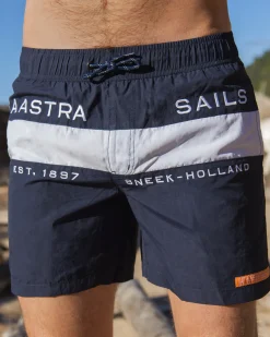 Zwemkleding*Gaastra Zwemshort Port Met Colorblock
